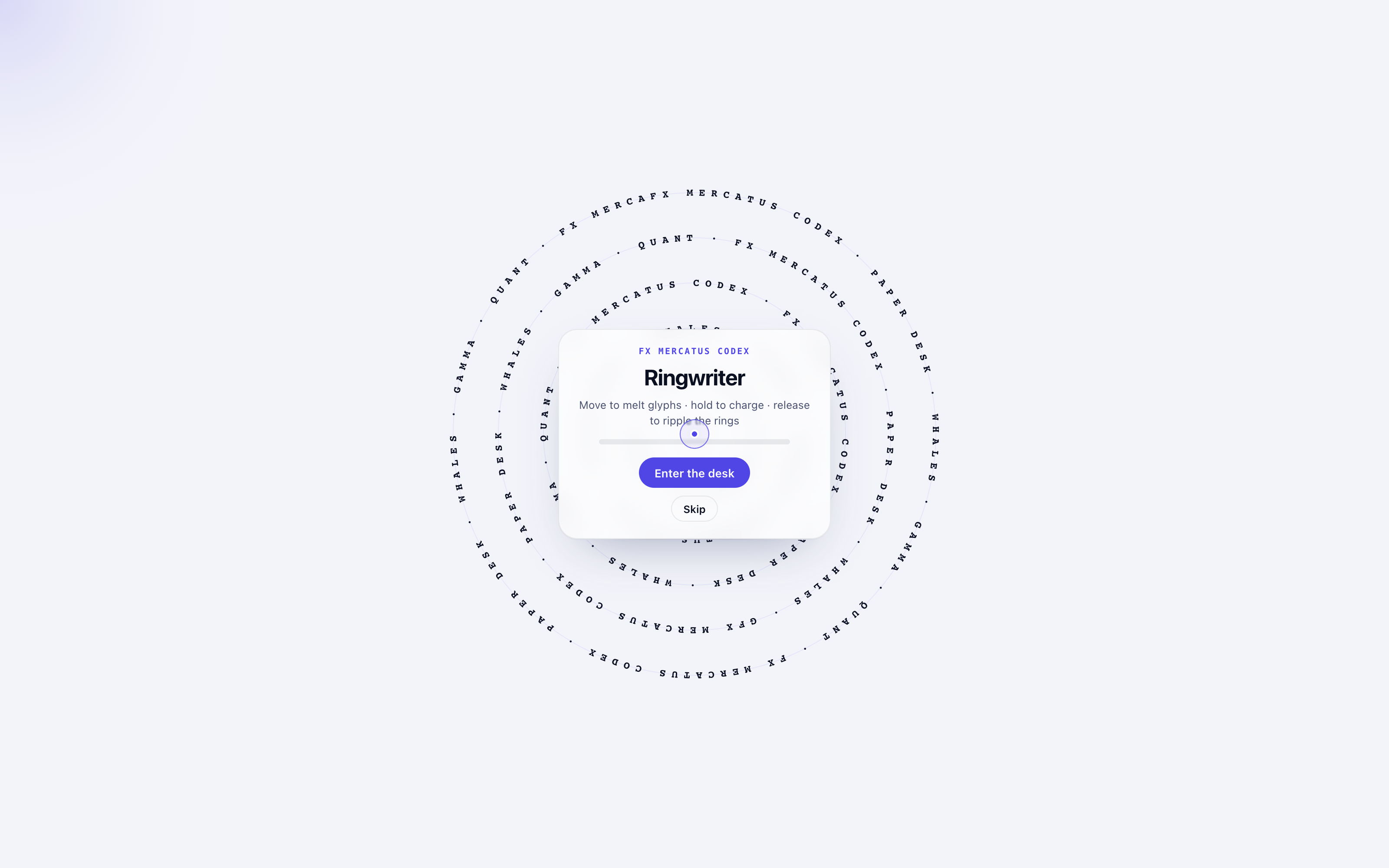 Ringwriter intro